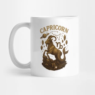 Capricorn Star Sign of the Zodiac Mug